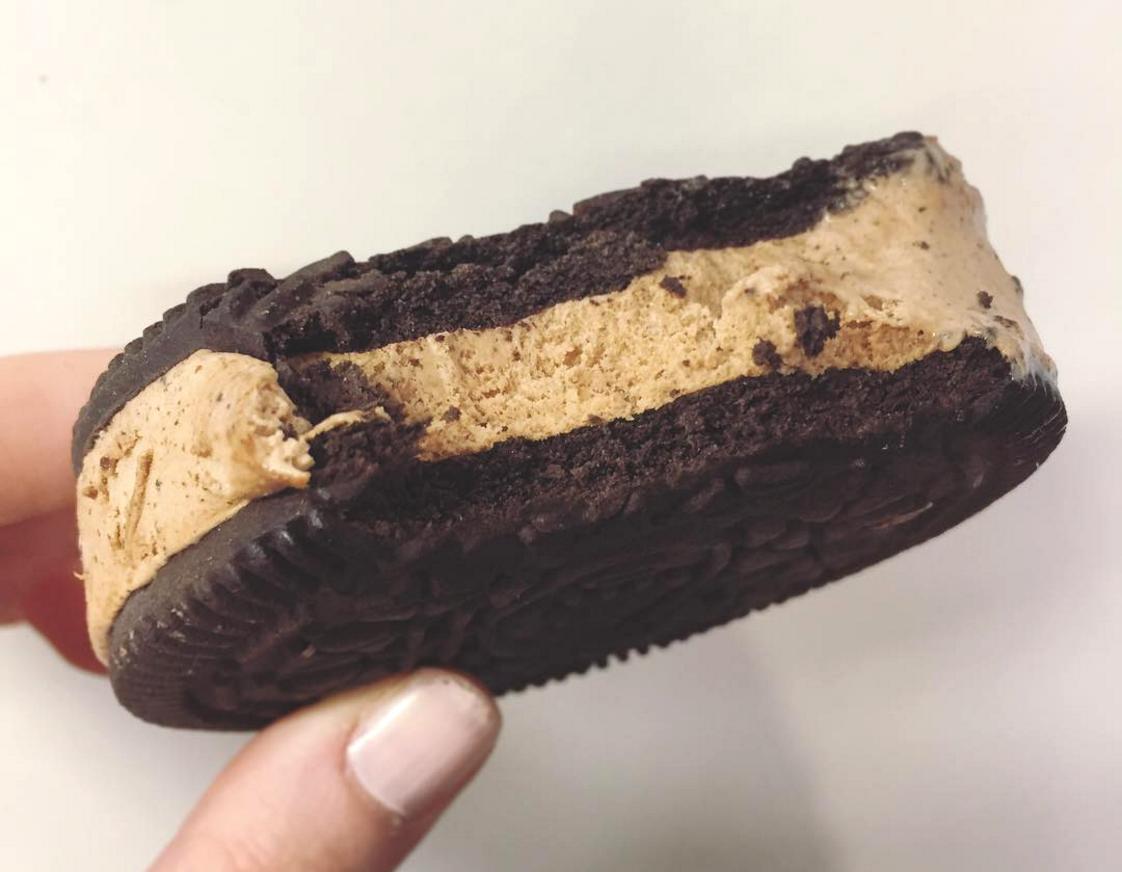 Oreo Peanut Butter Ice Cream Sandwich