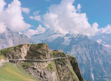 This Swiss Observation Platform Literally Takes You Over The Edge