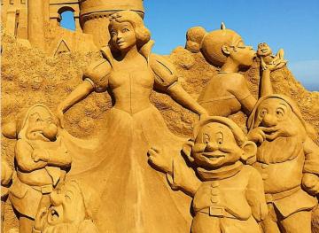9 Incredible Sand Castles That Bring Disney To Life
