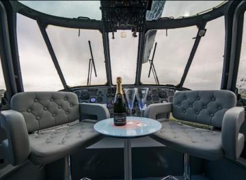 You Can Stay In This Tiny Helicopter Hotel Room
