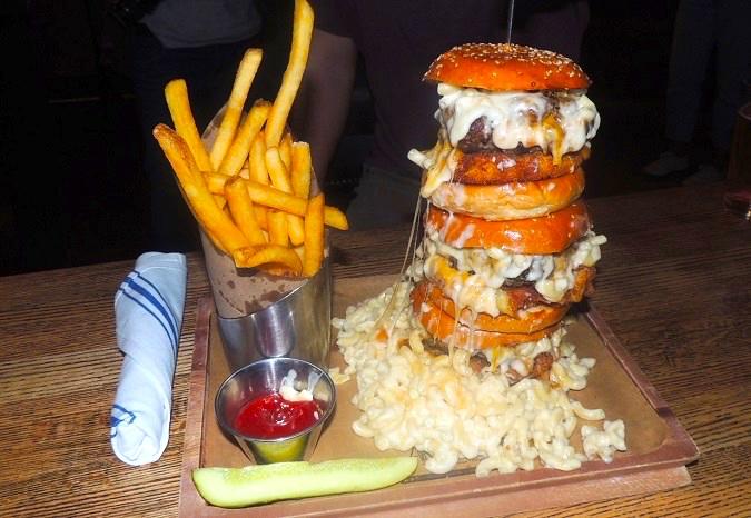 Mac N' Cheese Burger Challenge Tests The Limits
