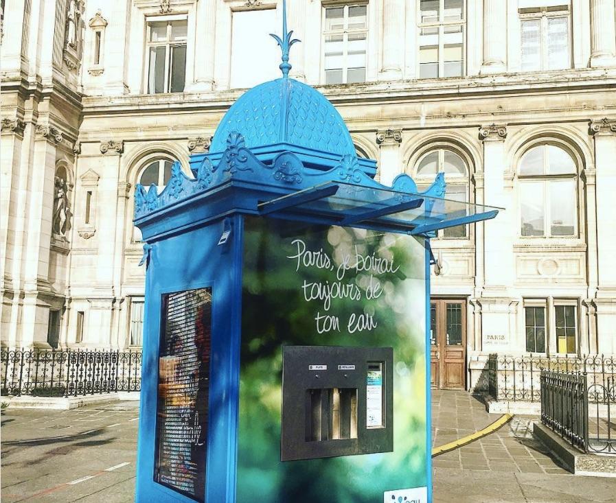 Paris Sparkling Water Fountains Plan