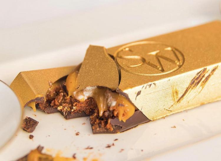 Solid Gold Ganache Chocolate Bars Unveiled