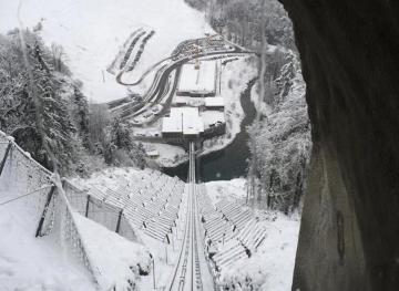 Climb Switzerland’s Ski Slopes On This Record-Breakingly Steep Train Track