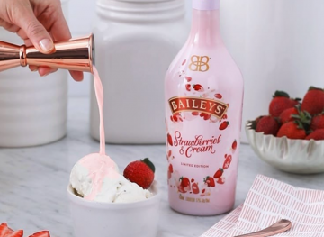 Baileys Rolls Out A Strawberries & Cream Liqueur That’s Perfect For V-Day Cocktails