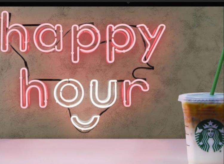 starbucks happy hour