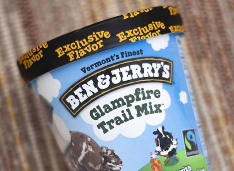 Ben and Jerrys Glampfire Trail Mix