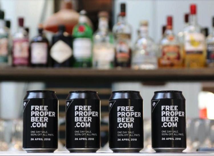 free beer vending machine