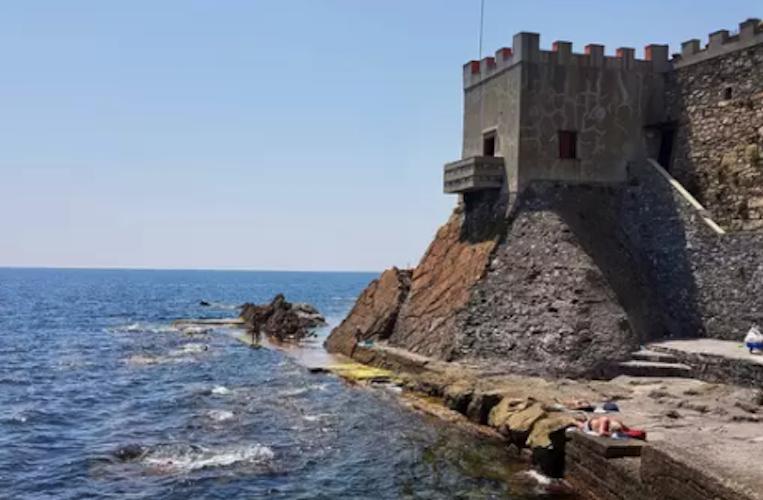 italian seaside fortress airbnb