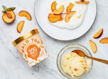 Halo Top Releases Pints Of Peaches And Cream Just In Time For Summer