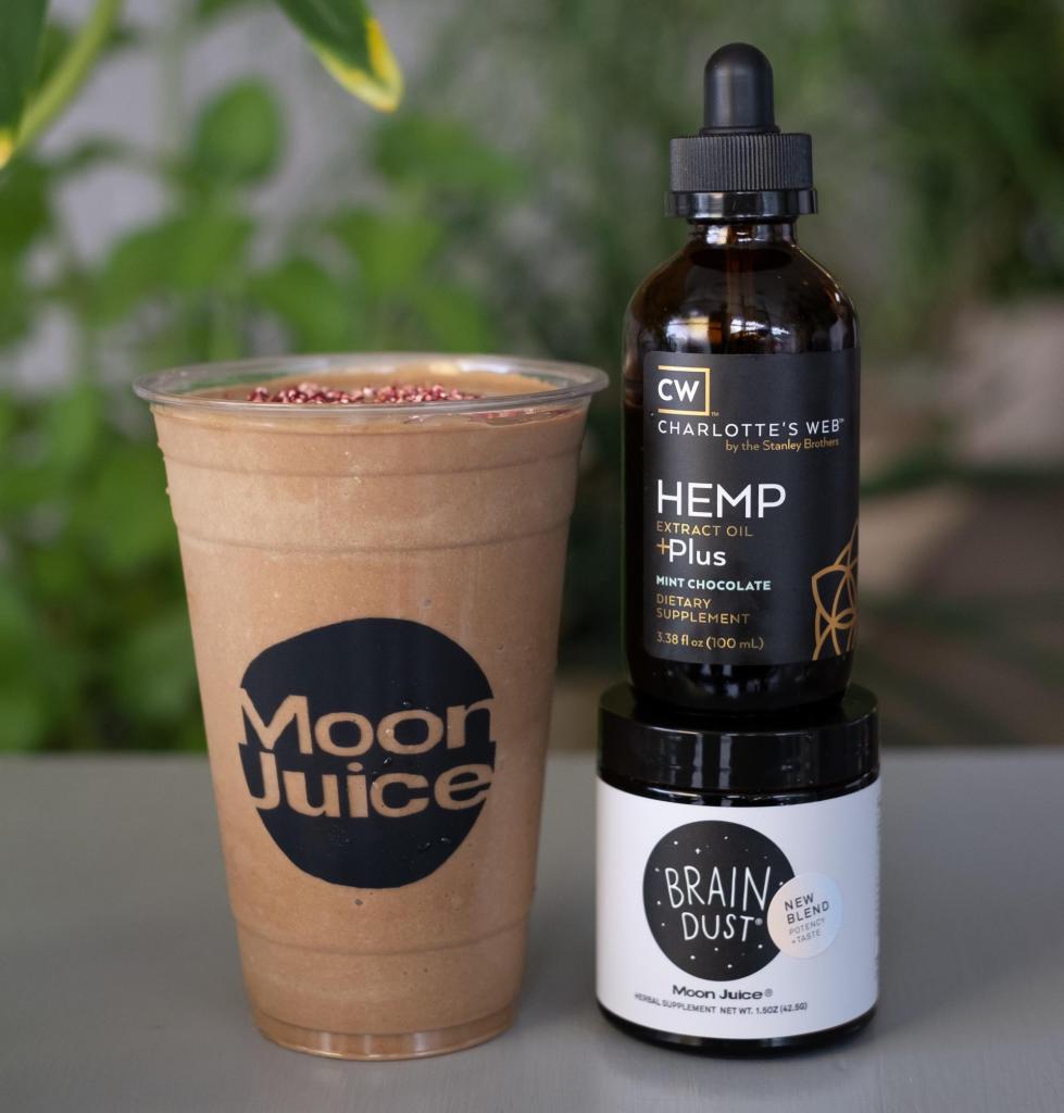 Moon Juice Hemp Extract Oil Smoothies Bring Balance To Your Body