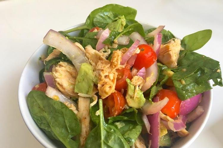 zesty chicken salad recipe