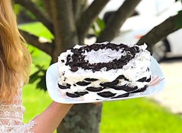 This 2-Ingredient Oreo Icebox Cake Will Win Your July 4th Party