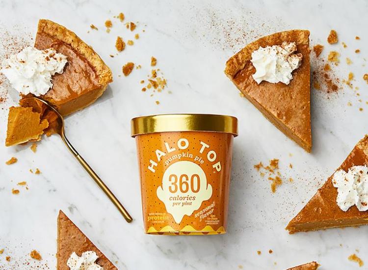 Halo Top Pumpkin Pie Flavor