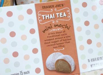 Trader Joe’s Plans To Roll Out Dairy-Free Thai Tea Mochi And We’re Here For It