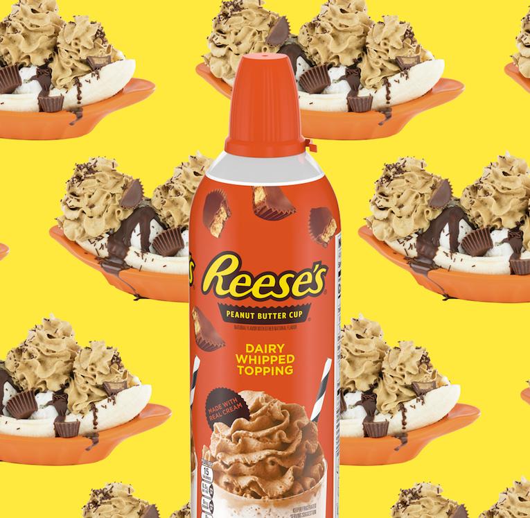 Hershey's And Reese's Whipped Cream