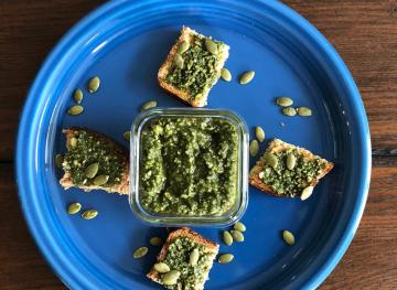 pumpkin seed oil pesto recipe