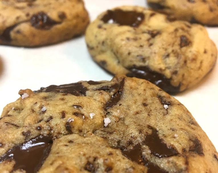 brown butter chocolate chip cookie