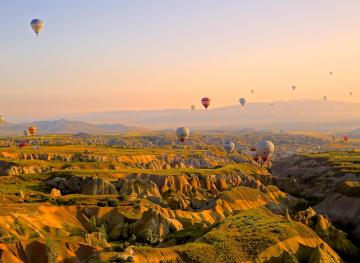 Turkey’s Cappadocia Is Brimming With Hot Air Balloons And Fairy Towers