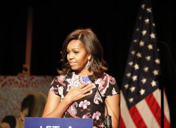 michelle obama bet partnership