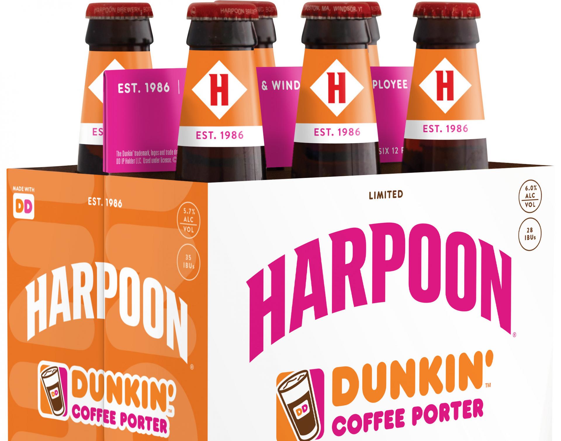 Harpoon Dunkin Coffee Beer