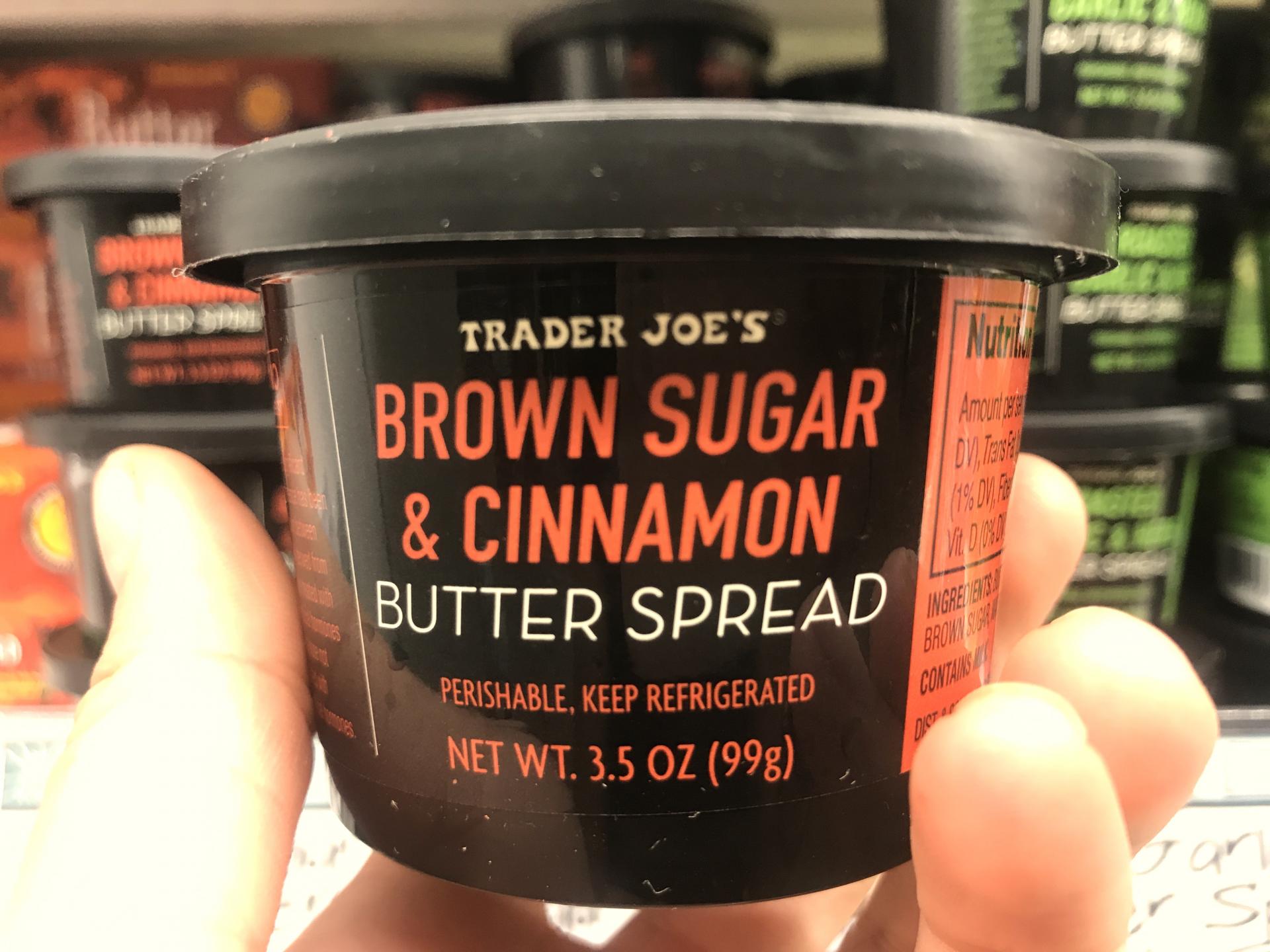 Trader Joe's Brown Sugar Cinnamon Butter Is On Point