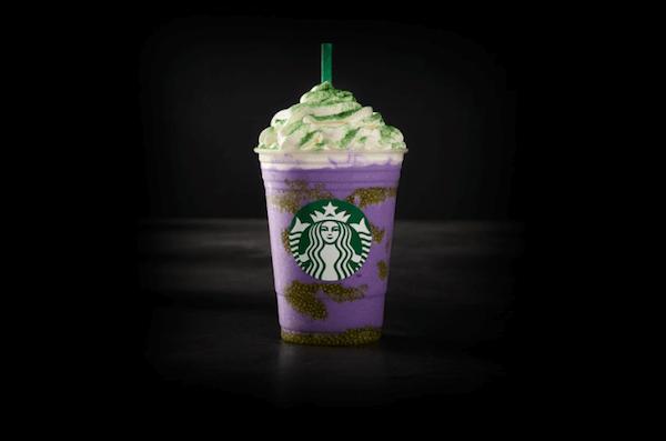 starbucks' witches brew frapp is out