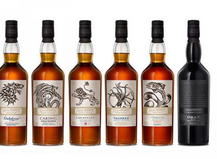 game of thrones whisky collection