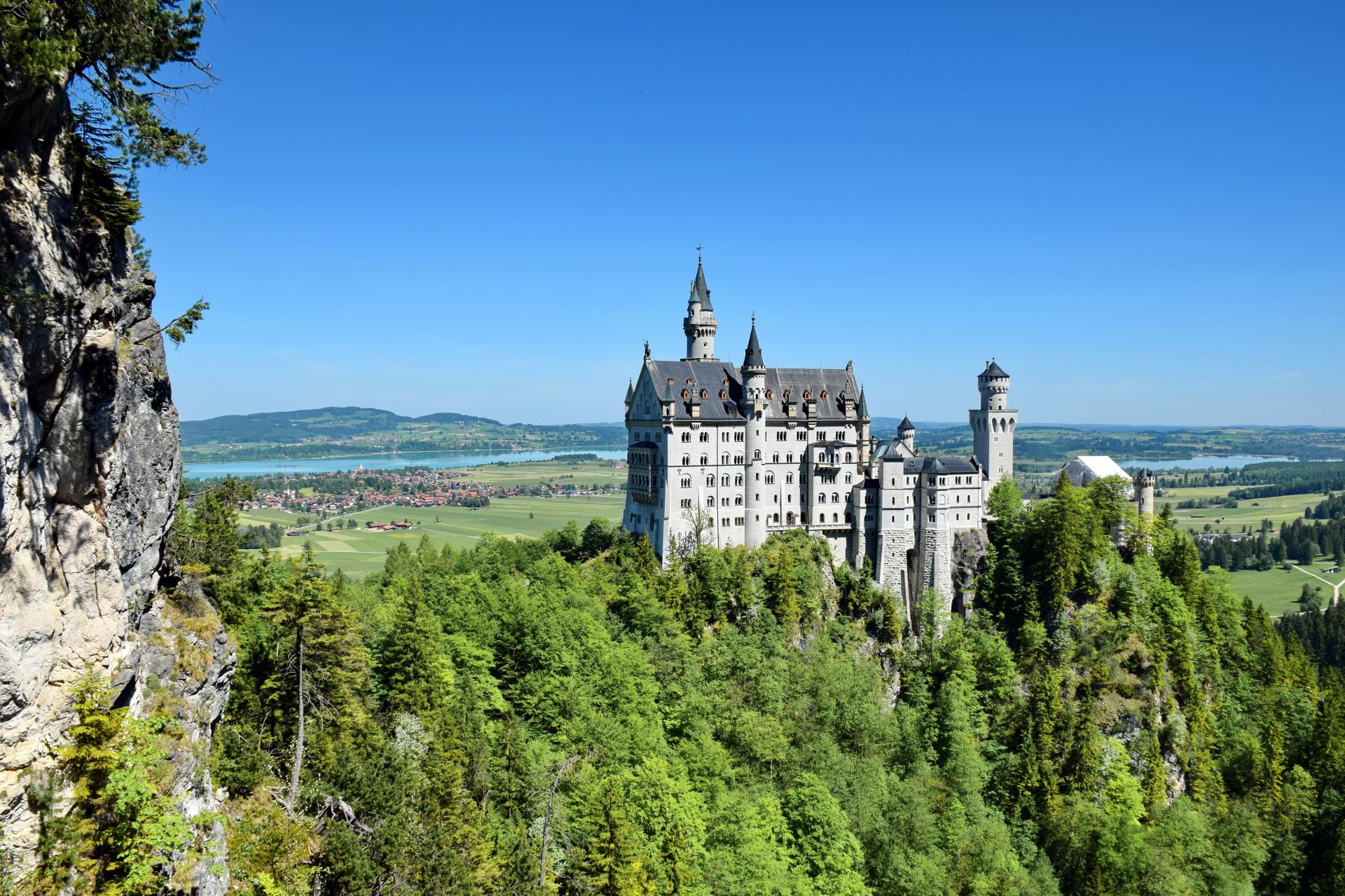 Neuschwanstein Castle, AKA The Sleeping Beauty Castle