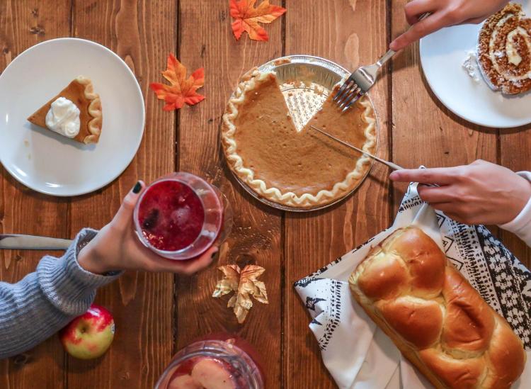 how to eat healthy on Thanksgiving
