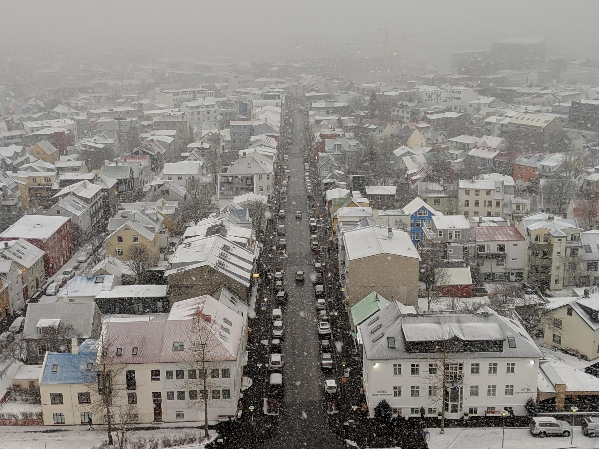 iceland in the winter