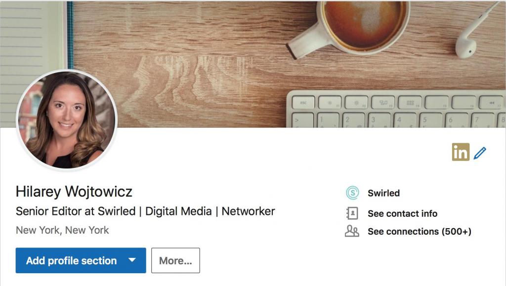 hilarey wojtowicz linkedin headline profile